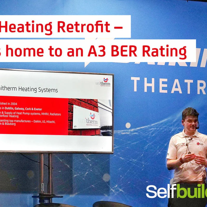 Home Heating Retrofitting –  1990’s home to an A3 BER Rating